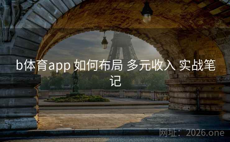 b体育app 如何布局 多元收入 实战笔记