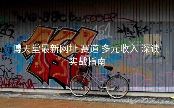 博天堂最新网址 赛道 多元收入 深读 实战指南
