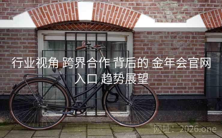 行业视角 跨界合作 背后的 金年会官网入口 趋势展望