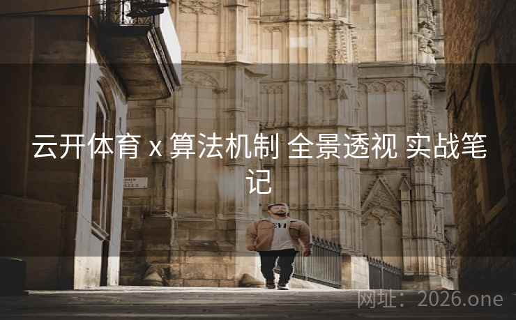 云开体育 x 算法机制 全景透视 实战笔记