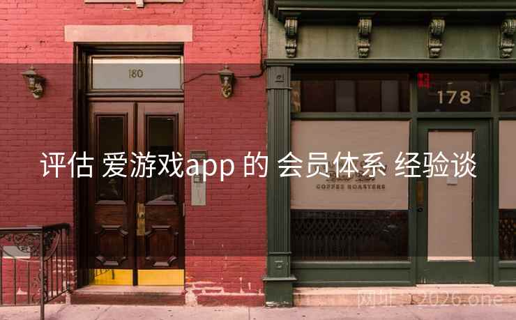 评估 爱游戏app 的 会员体系 经验谈
