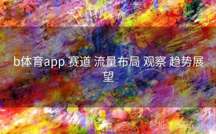 b体育app 赛道 流量布局 观察 趋势展望 b体育app 赛道 流量布局 观察 趋势展望