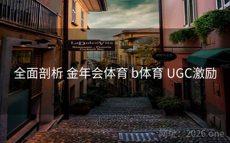 全面剖析 金年会体育 b体育 UGC激励