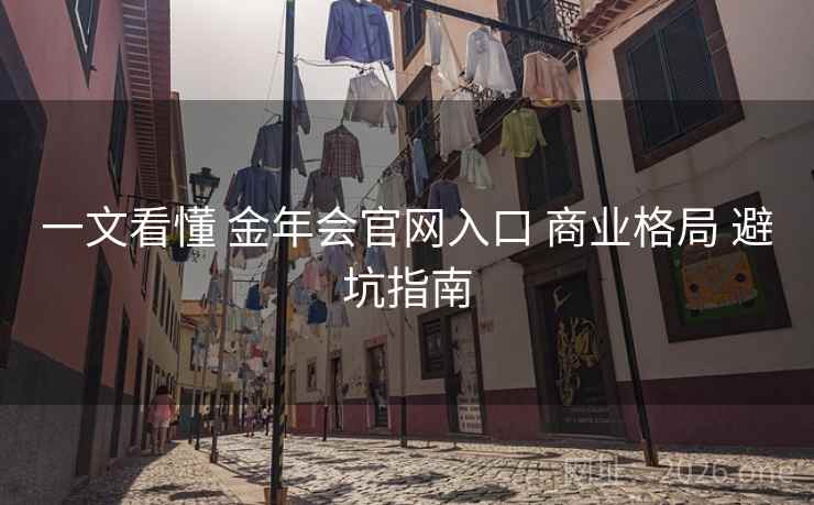一文看懂 金年会官网入口 商业格局 避坑指南